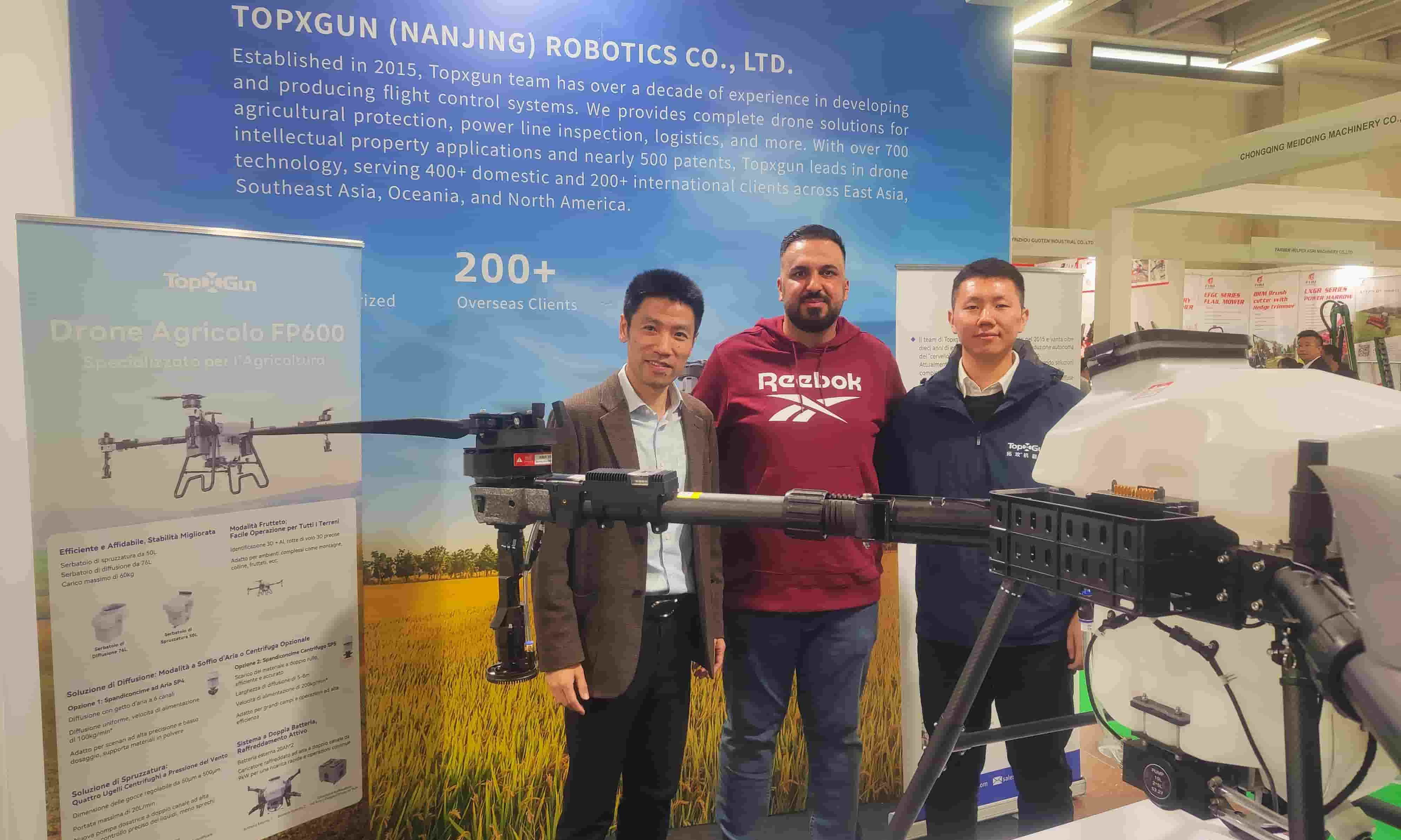 Topxgun’s Agricultural Drones at EIMA International 2024