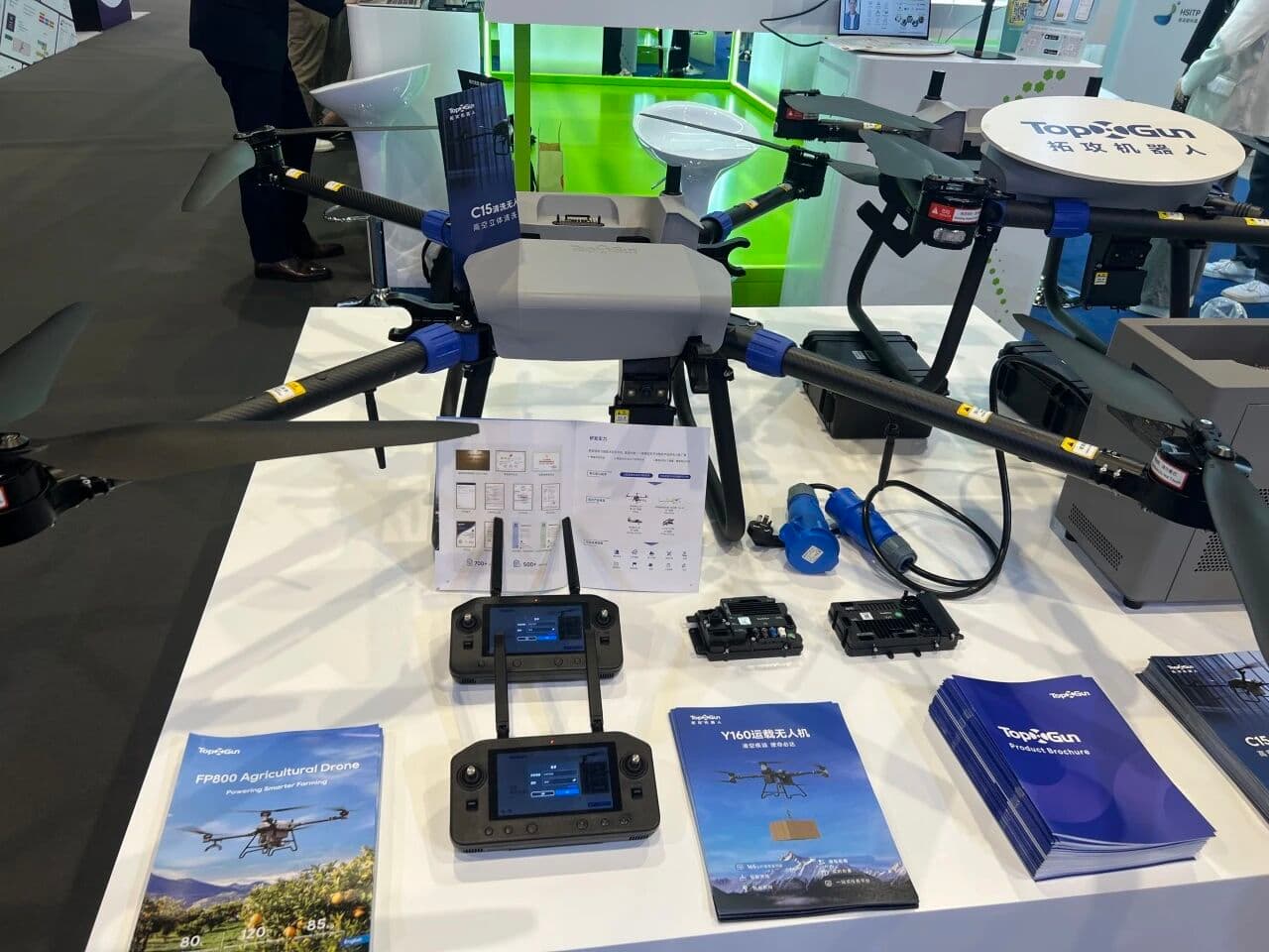 TopXGun C15 Cleaning Drone at Hong Kong C15 cleaning drone effectively removes stubborn dirt from glass curtain walls